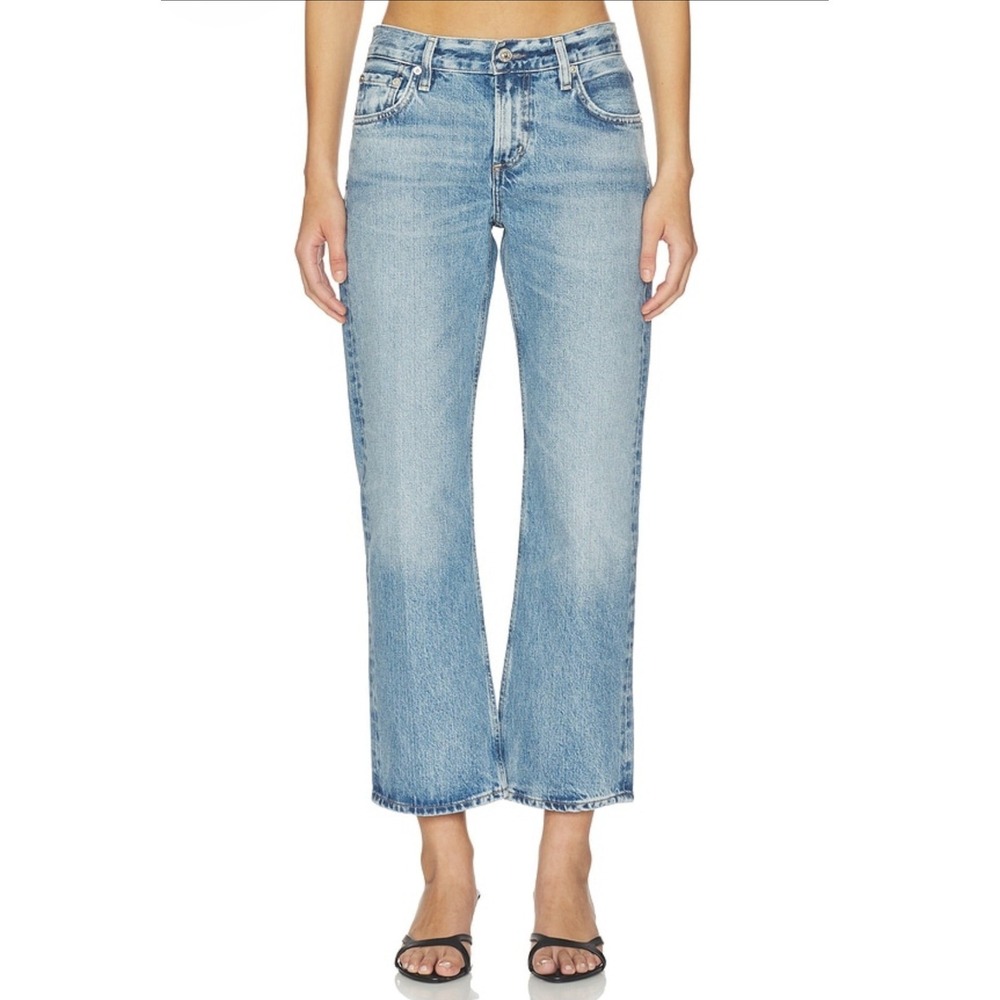 Citizens of Humanity Faye Vintage Straight Jeans 25 Hikari Low Rise 100% Cotton
